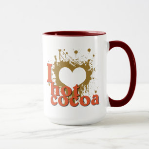 Caneca I Heart (Love) Hot Cocoa