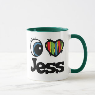 Caneca I Heart (Love) Jess