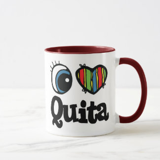 Caneca I Heart (Love) Quita