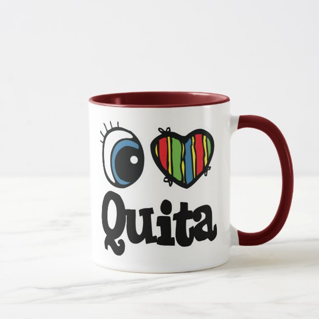 Caneca I Heart (Love) Quita (Direita)