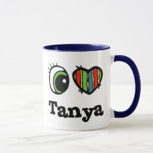 Caneca I Heart (Love) Tanya