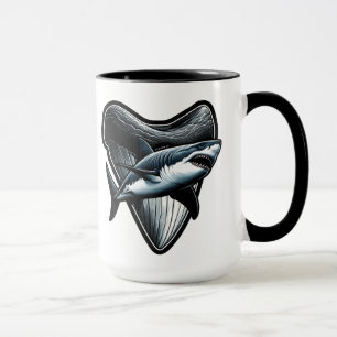 Caneca I Heart Megalodons