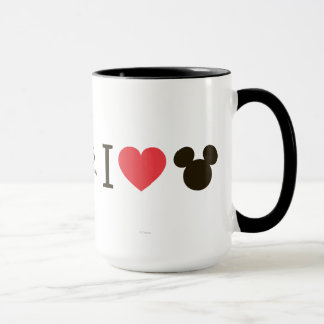 Caneca I Heart Mickey