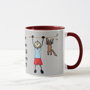 Caneca I just want to hang with my cat coffee mug