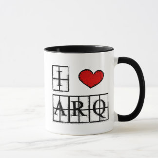 Caneca I love ARQ