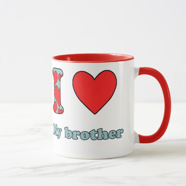 Caneca I love my brother (Direita)