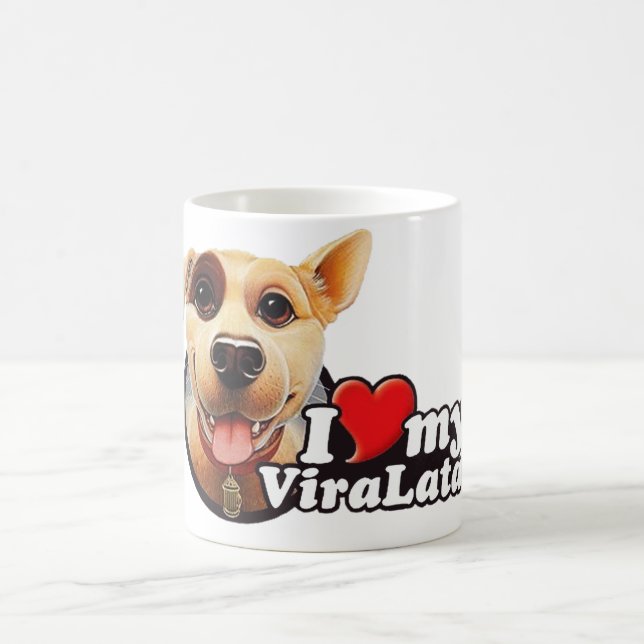 Caneca "I Love My ViraLata" (Centro)