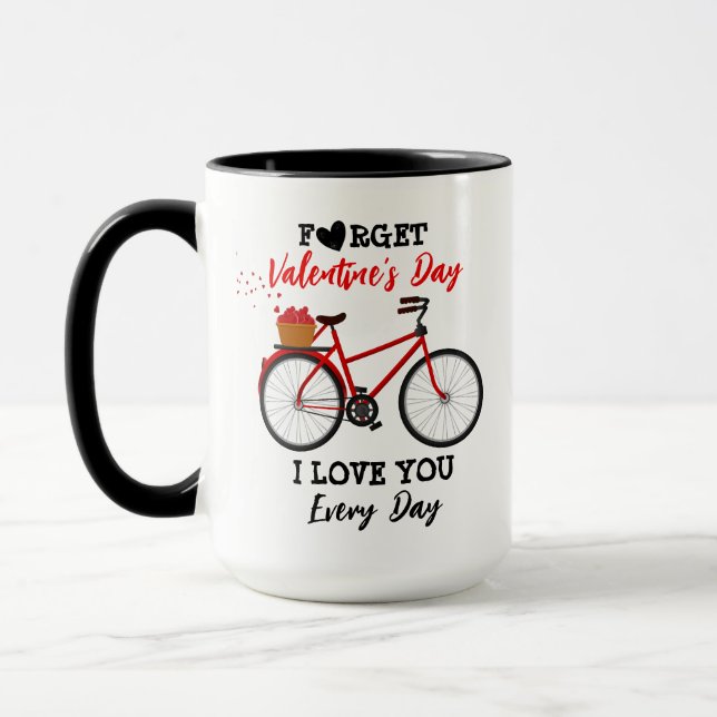 Caneca I Love You Every Day Cute Valentine's Day Mug (Esquerda)