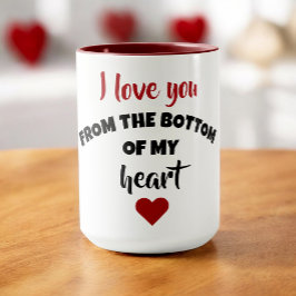 Caneca I Love You From The Bottom Of My Heart