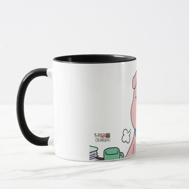 Caneca I Survived Another Meeting (Esquerda)