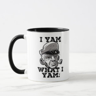 Caneca I Yam What I Yam Classic Meme Design