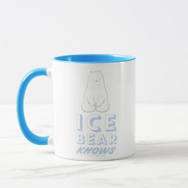 Caneca Ice Bear Knows (Esquerda)
