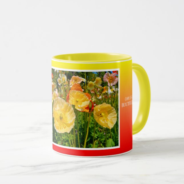 Caneca Iceland Poppy (Frente Esquerda)