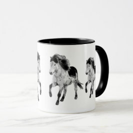 Caneca Icelandic horse in motion
