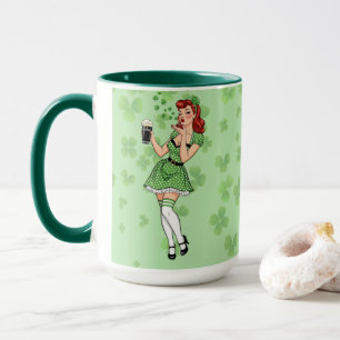 Caneca Ícone Irlandês Amante de Cerveja