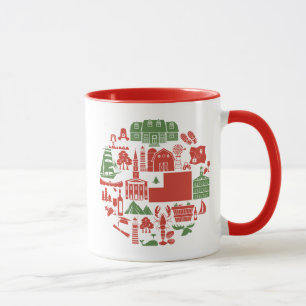 Caneca Ícones de Nova Inglaterra