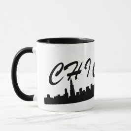 Caneca Iconic Chicago City Skyline Mug