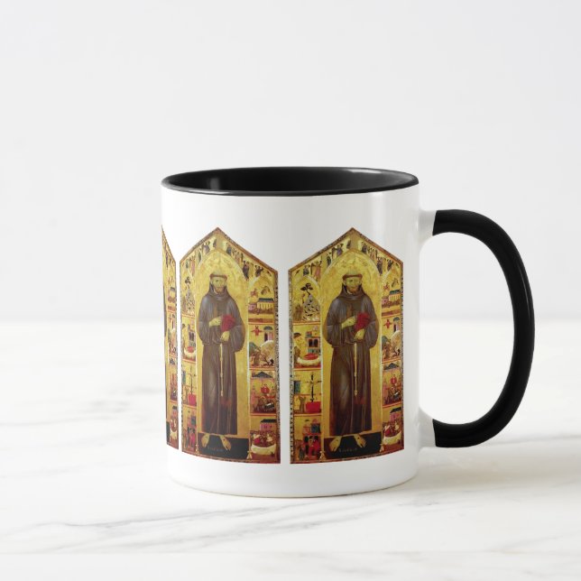 Caneca Iconografia medieval de Francisco de Assis do (Direita)