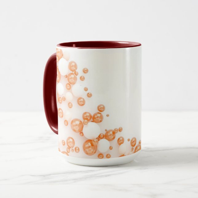 Caneca Icy Sky Blue Copper Bubble (Frente Esquerda)