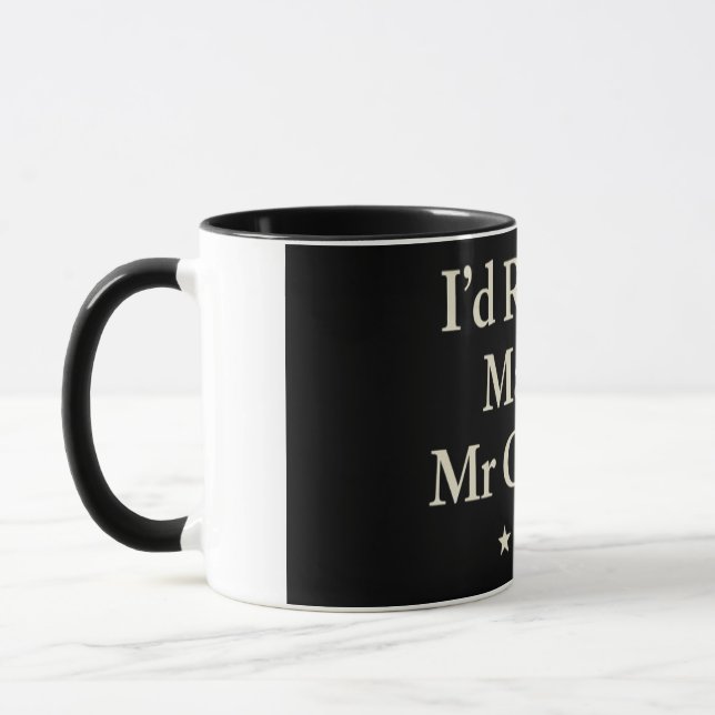 Caneca id rather marry mr collins mug (Esquerda)