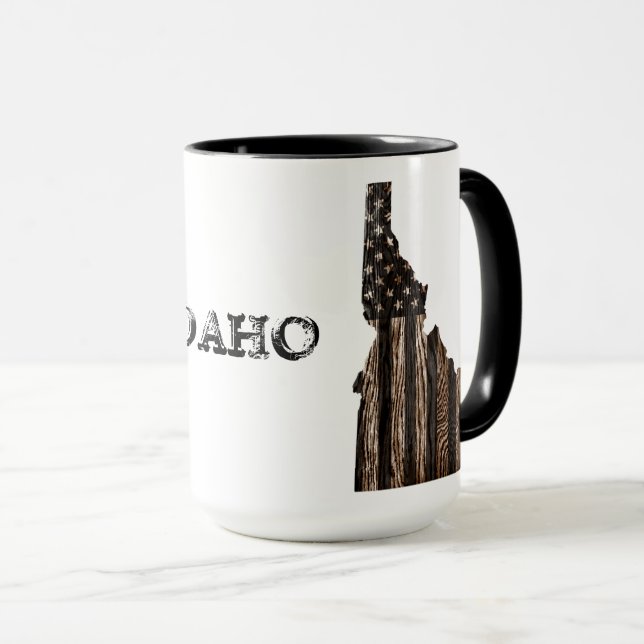 CANECA IDAHO PATRIOT BURNT WOOD BLK (Frente Esquerda)