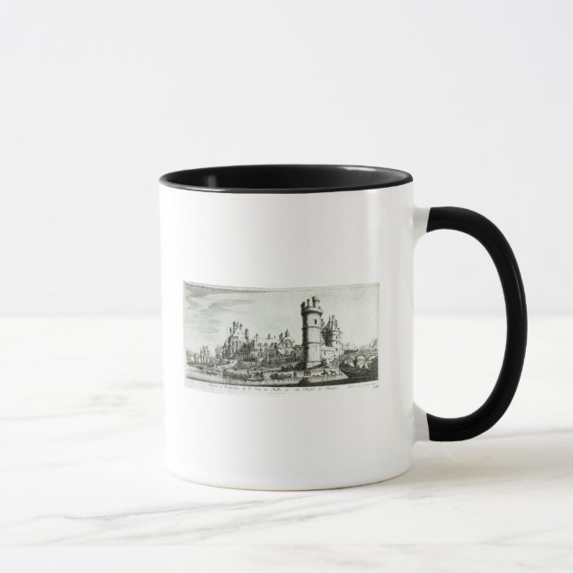 Caneca Ideia de perspectiva da excursão de Nesle (Direita)