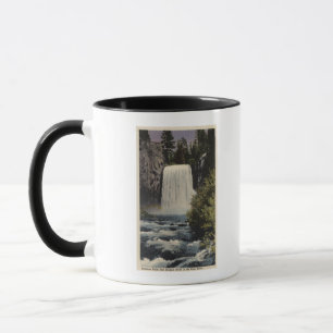 Caneca Ideia de quedas do Rio San Joaquin & do arco-íris
