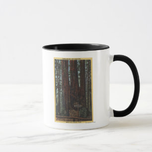 Caneca Ideia de "três benevolências" no parque grande d