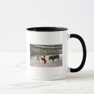 Caneca Ideia de um Matador aproximadamente para massacrar