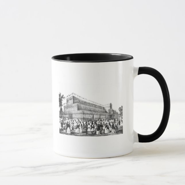 Caneca Ideia do exterior do palácio de cristal (Direita)