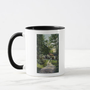 Caneca Ideia do verde dos violinistas