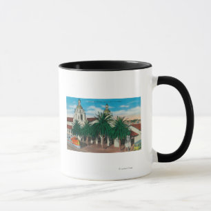 Caneca Ideia exterior da estação de Santa Fé