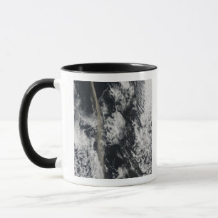 Caneca Ideia satélite de uma pena da cinza