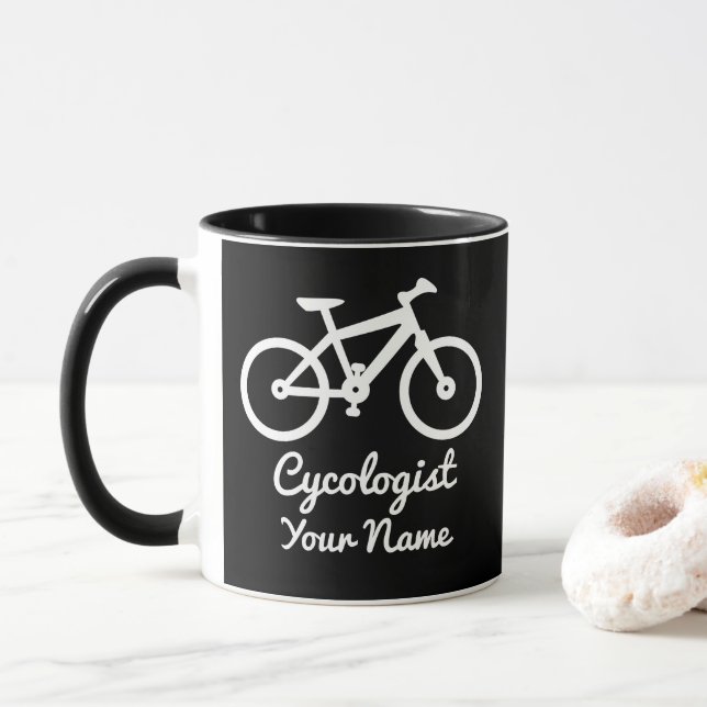 Caneca Ideias de Presentes Personalizados para Amantes de (Com Donut)