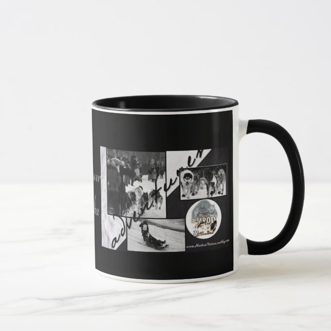 Caneca Iditarod Black & White (Direita)