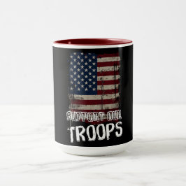 Caneca Ignem Seu Patriotismo Apoie Nossas Tropas- 4 de ju
