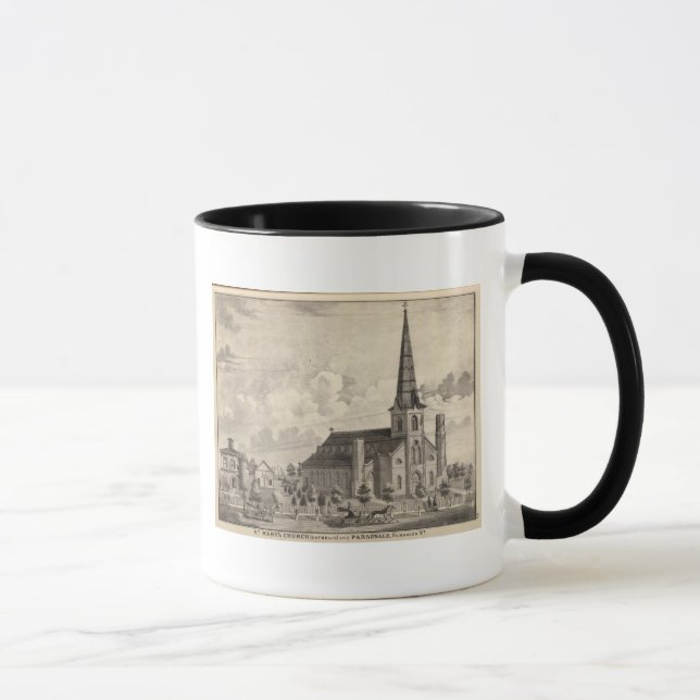 Caneca Igreja Católica da Rua Maria (Direita)