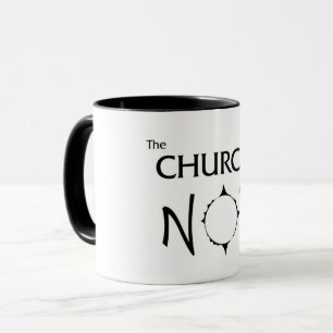 Caneca Igreja de Não Café Mug