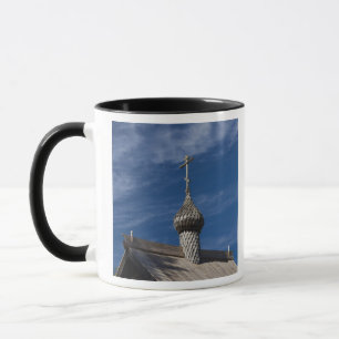 Caneca Igreja ortodoxa russa de madeira tradicional