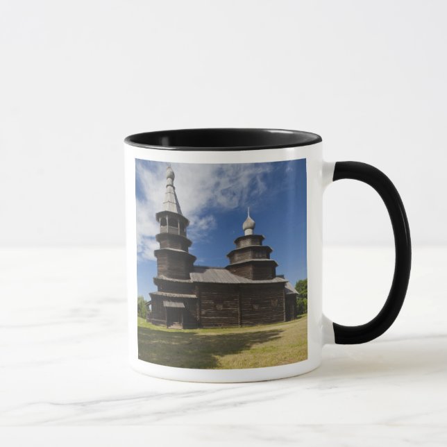 Caneca Igreja ortodoxa russa de madeira tradicional (Direita)