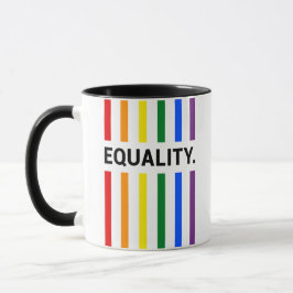 Caneca Igualdade Orgulho Arco-Íris