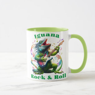 Caneca Iguana Dweller Rock & Roll