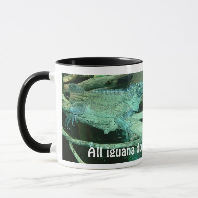 Caneca Iguana Verde 2 (Esquerda)