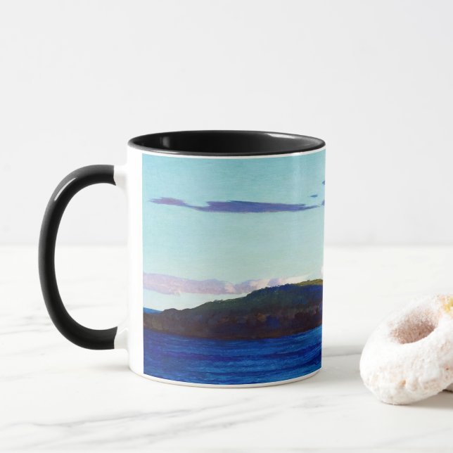 Caneca Ilha Blubber, Maine por Newell Convers Wyeth (Com Donut)