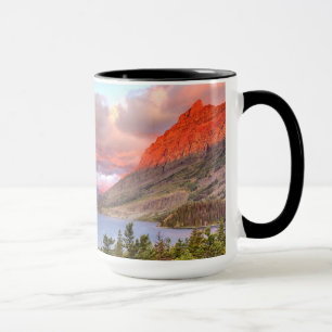 Caneca Ilha de Ganso Selvagem no nascer do Sol
