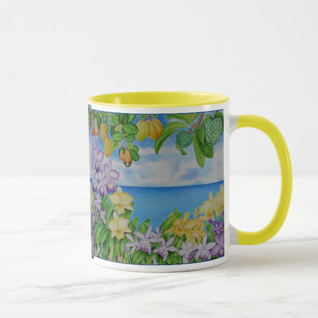 Caneca Ilha de orquídea (Direita)
