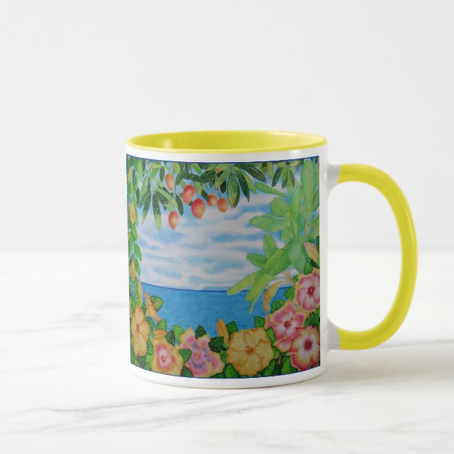 Caneca Ilha do hibiscus (Direita)