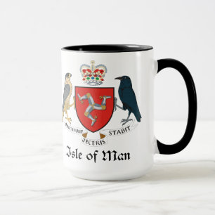 Caneca ILHA DO HOMEM - emblema/bandeira/símbolo/brasão