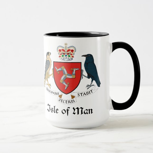 Caneca ILHA DO HOMEM - emblema/bandeira/símbolo/brasão (Direita)