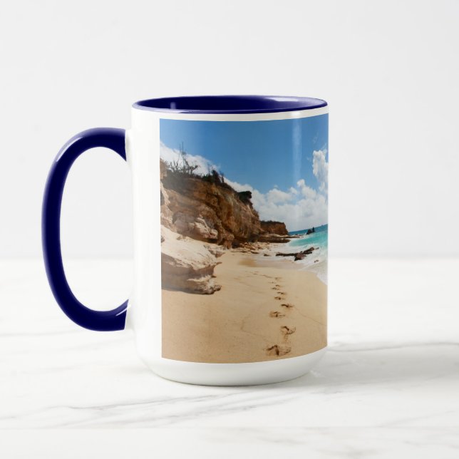 Caneca Ilha do santo Martin. Caribe (Esquerda)